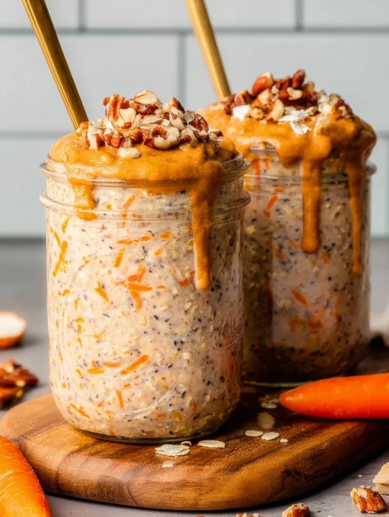 Carrot Cake Overnight Oats