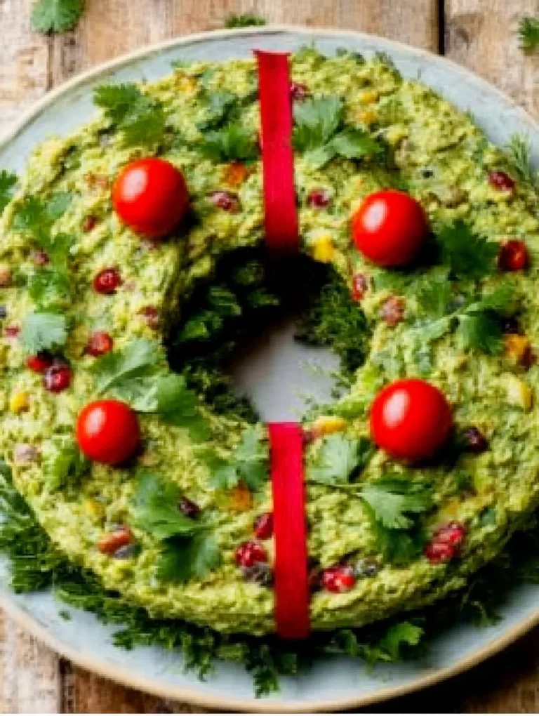 Christmas Wreath Guacamole