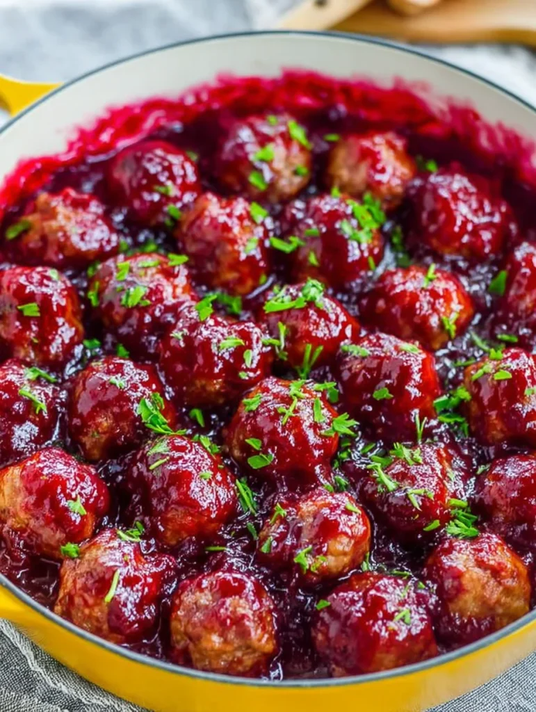 Cranberry Meatballs