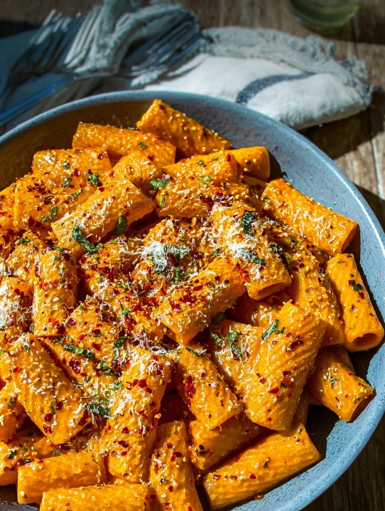 Creamy Chili Crisp Pasta