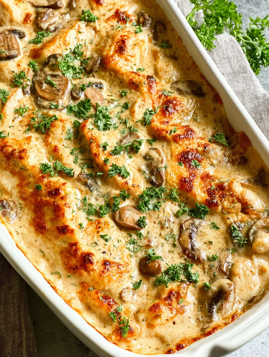 Creamy Low Carb Chicken Casserole