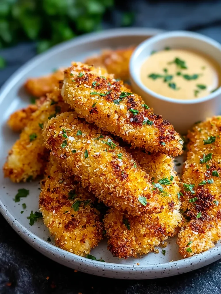 Crispy Baked Chicken Tenders