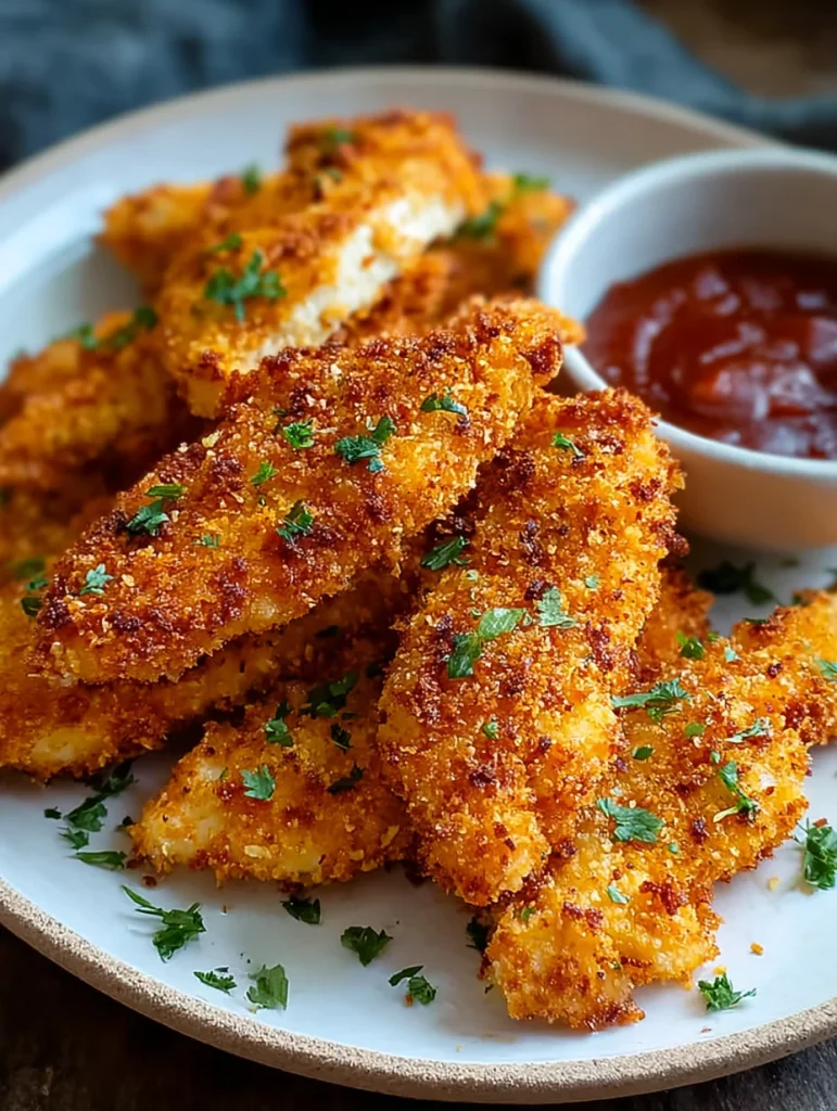 Crispy Baked Chicken Tenders