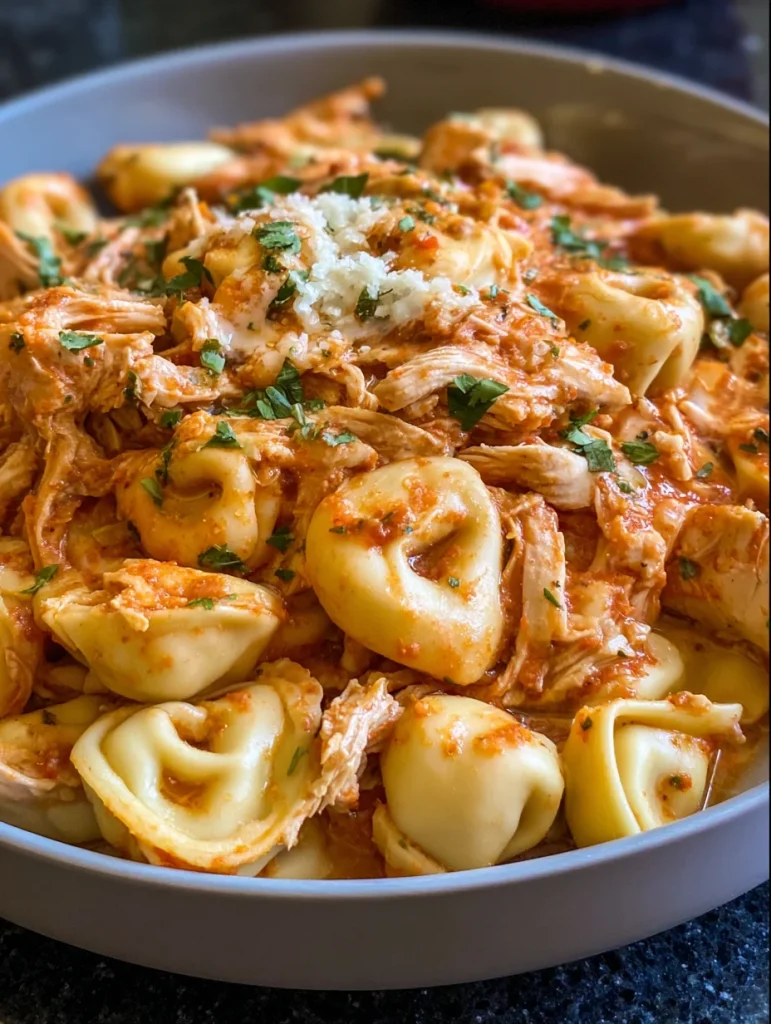 CrockPot Chicken Tortellini Recipe