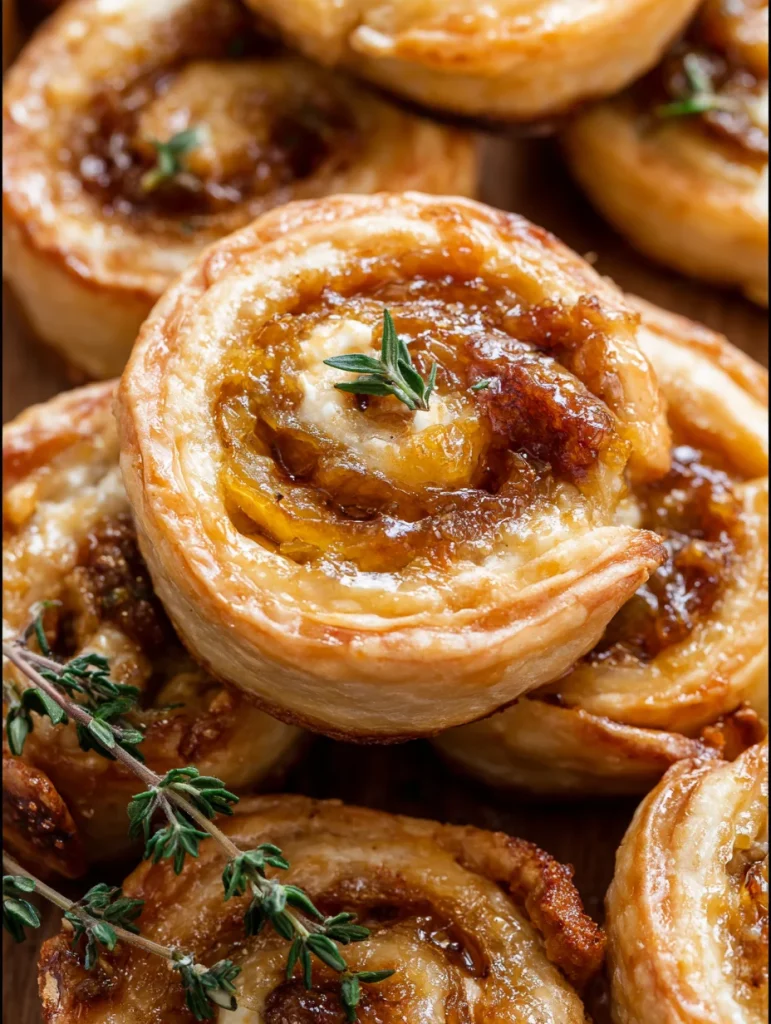 Fig and Goat Cheese Pinwheels