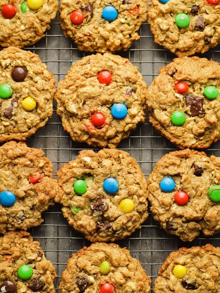 Flourless Monster Cookies