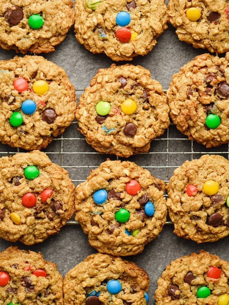 Flourless Monster Cookies