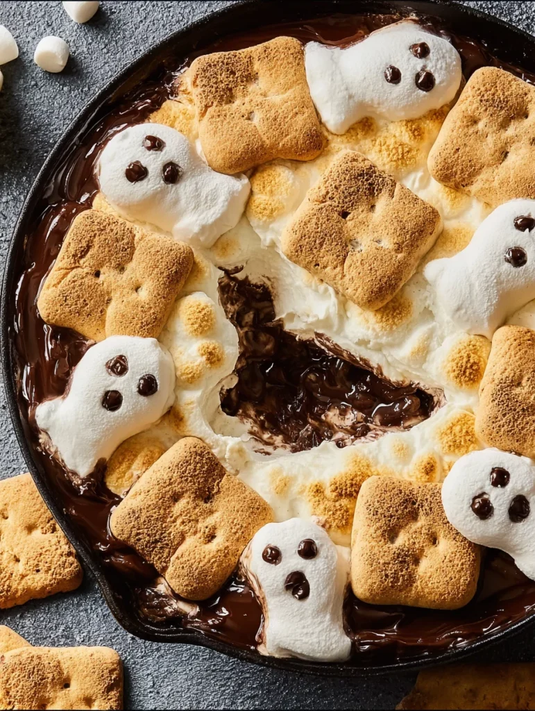 Ghost S’mores Dip