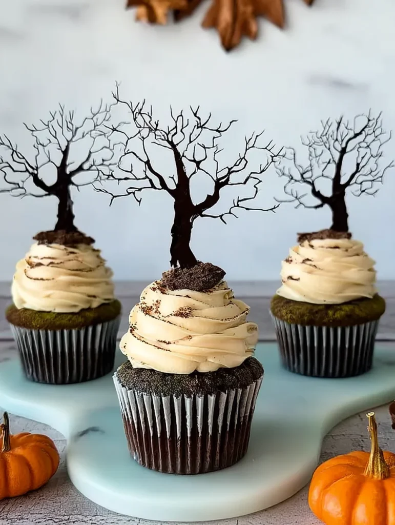 Haunted Forest Cupcakes