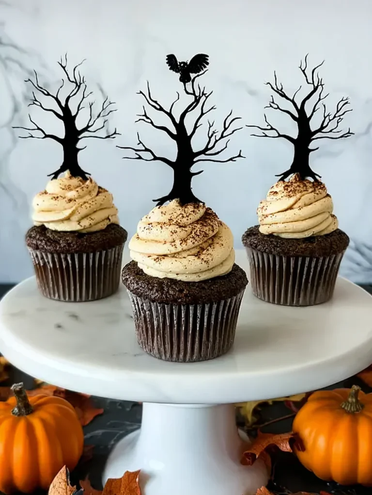 Haunted Forest Cupcakes
