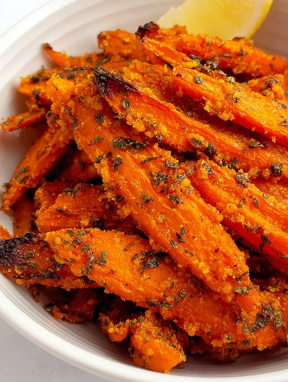 Healthy Smashed Carrots