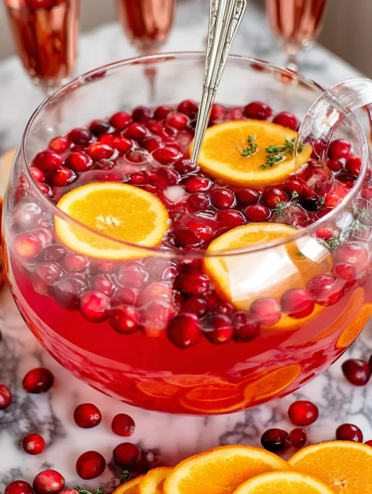 Holiday Punch or Festive Mocktails