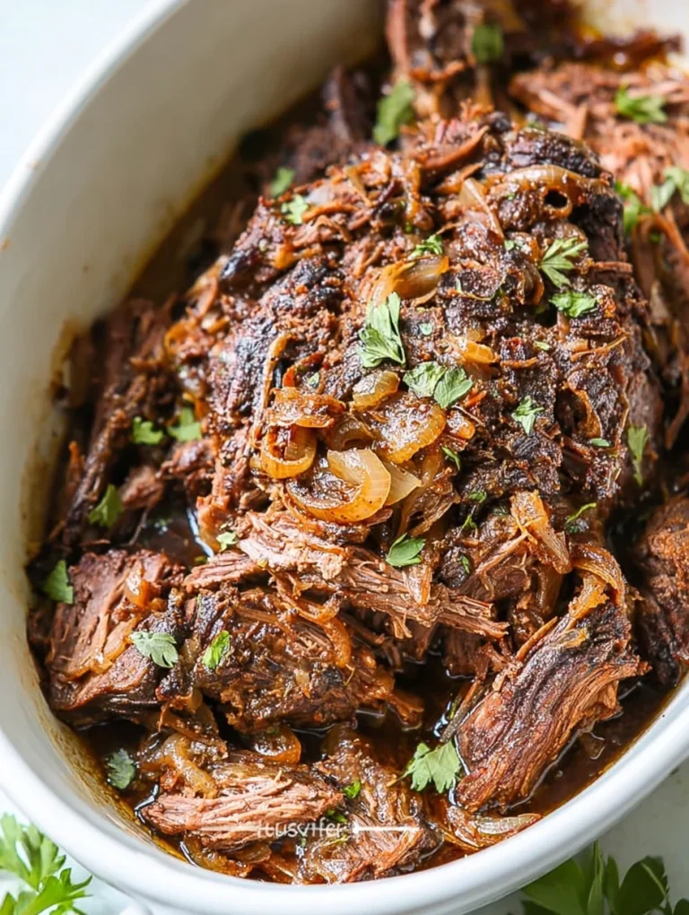 Juicy French Onion Pot Roast