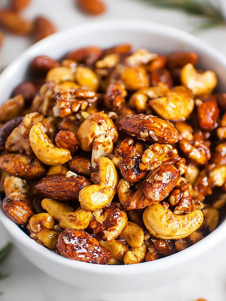 Maple Glazed Nuts