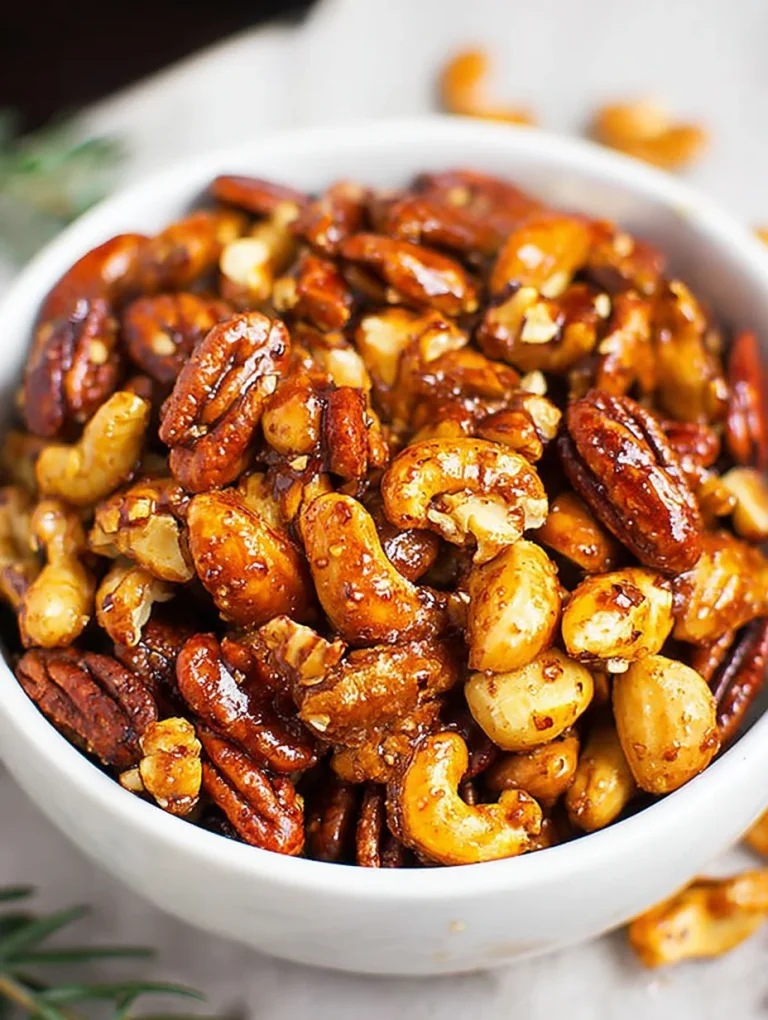 Maple Glazed Nuts