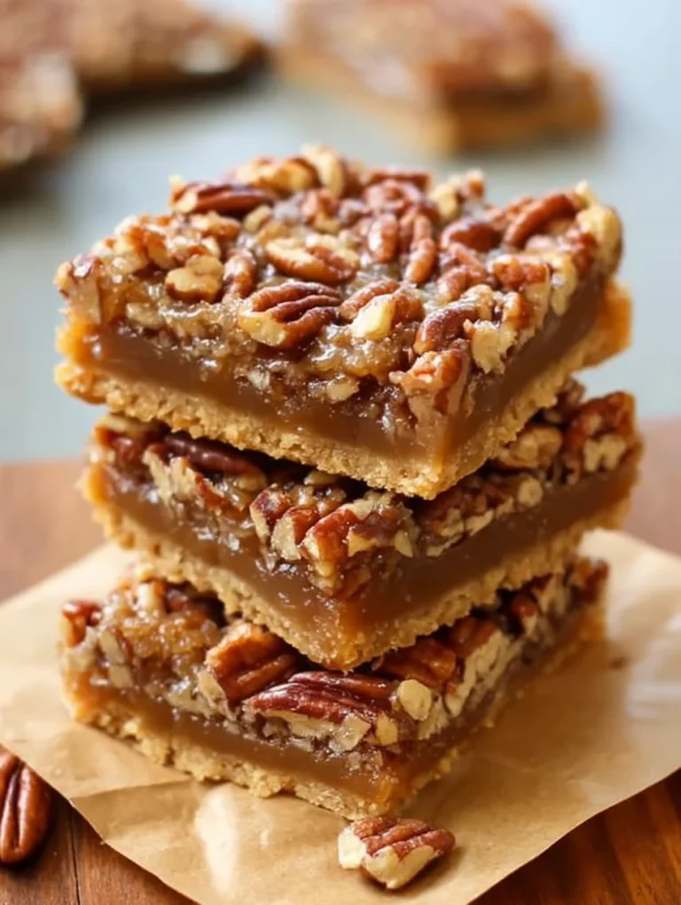 Maple Pecan Bars
