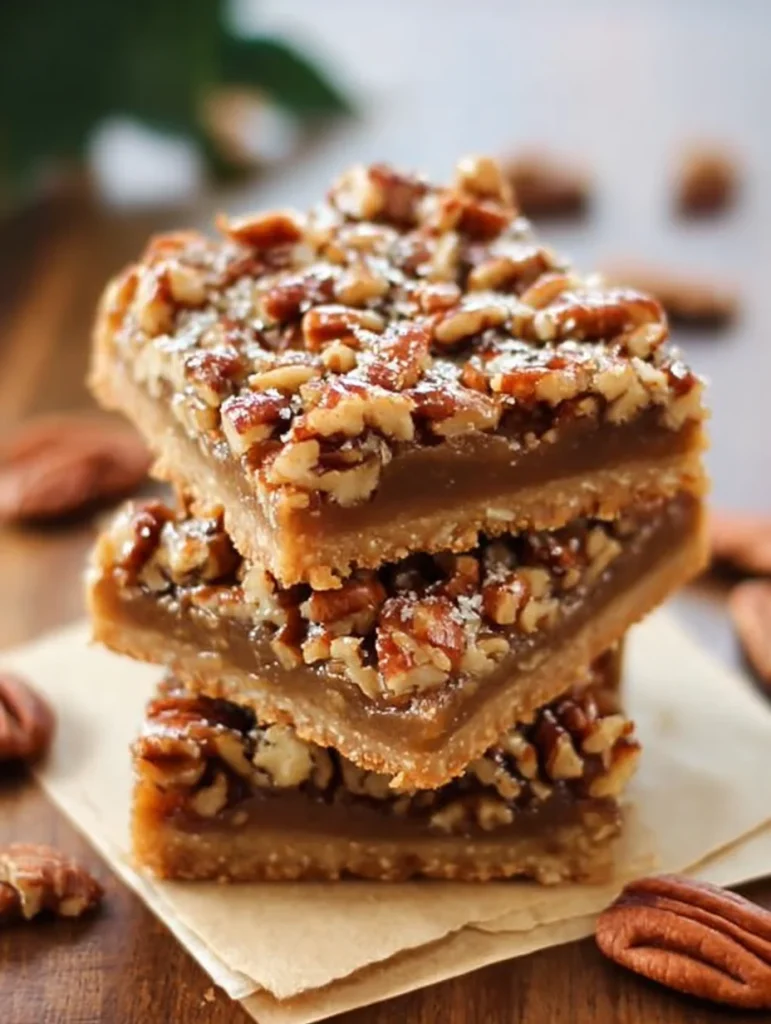 Maple Pecan Bars