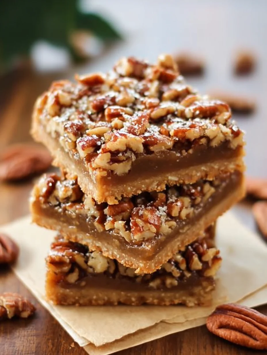 Maple Pecan Bars