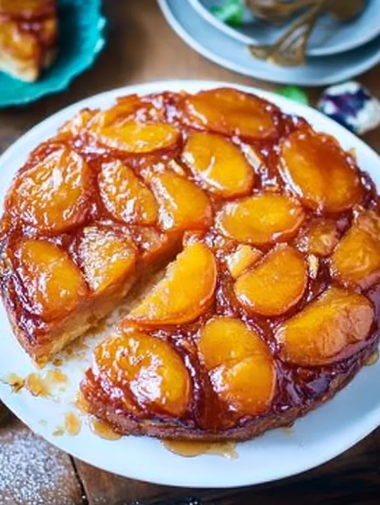 Miso Apple & Pecan Tarte Tatin
