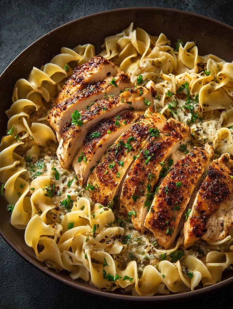 One-Pan Chicken with Buttered Noodles