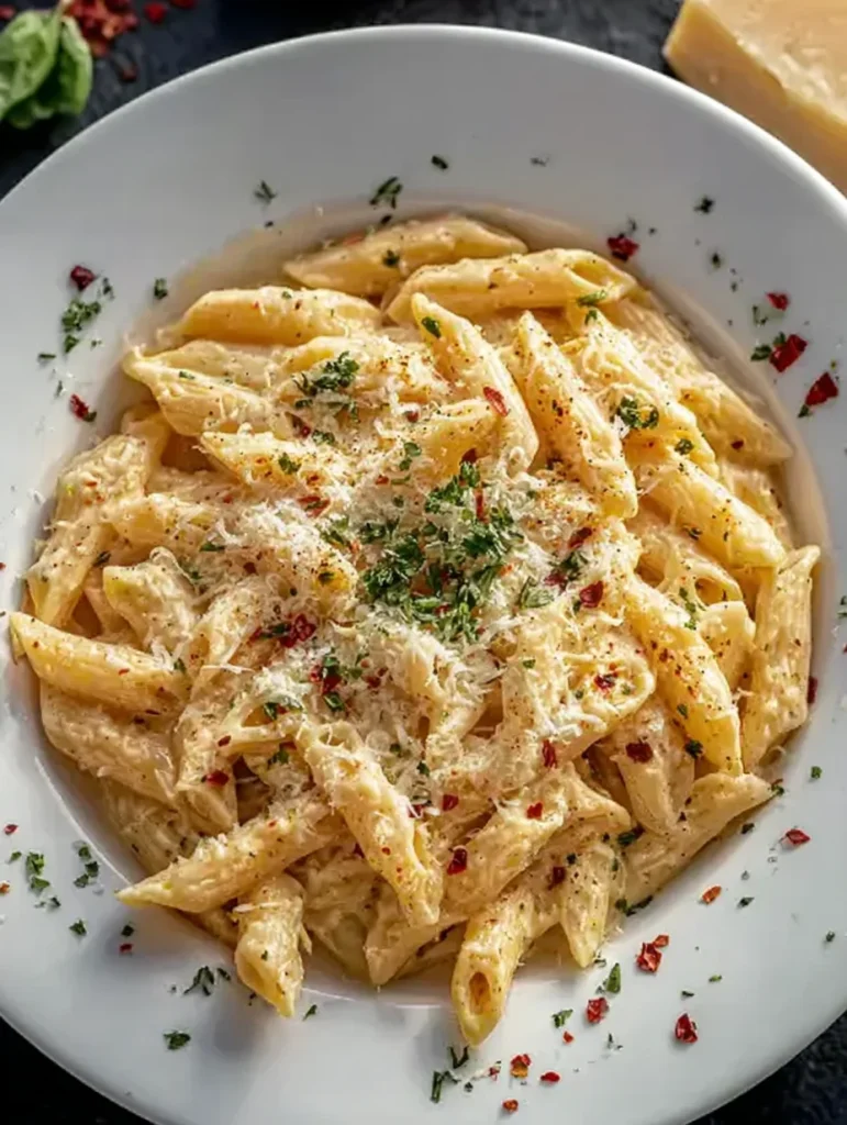 One Pot Creamy Garlic Pasta