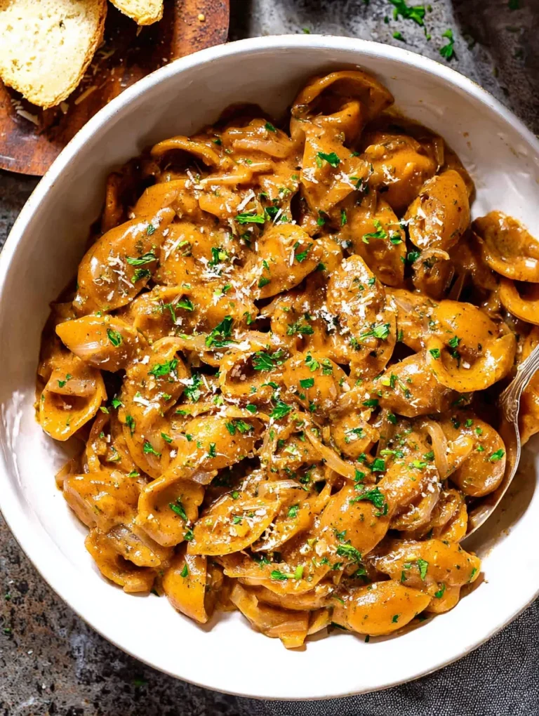 One-Pot French Onion Pasta