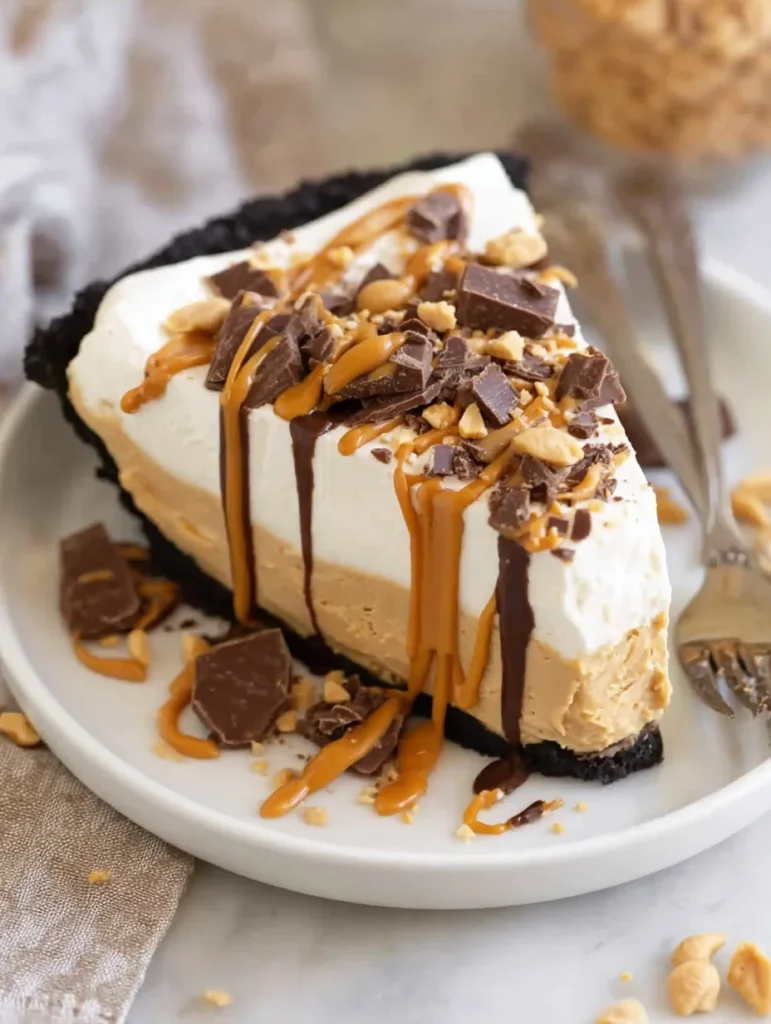 Peanut Butter Pie for Thanksgiving