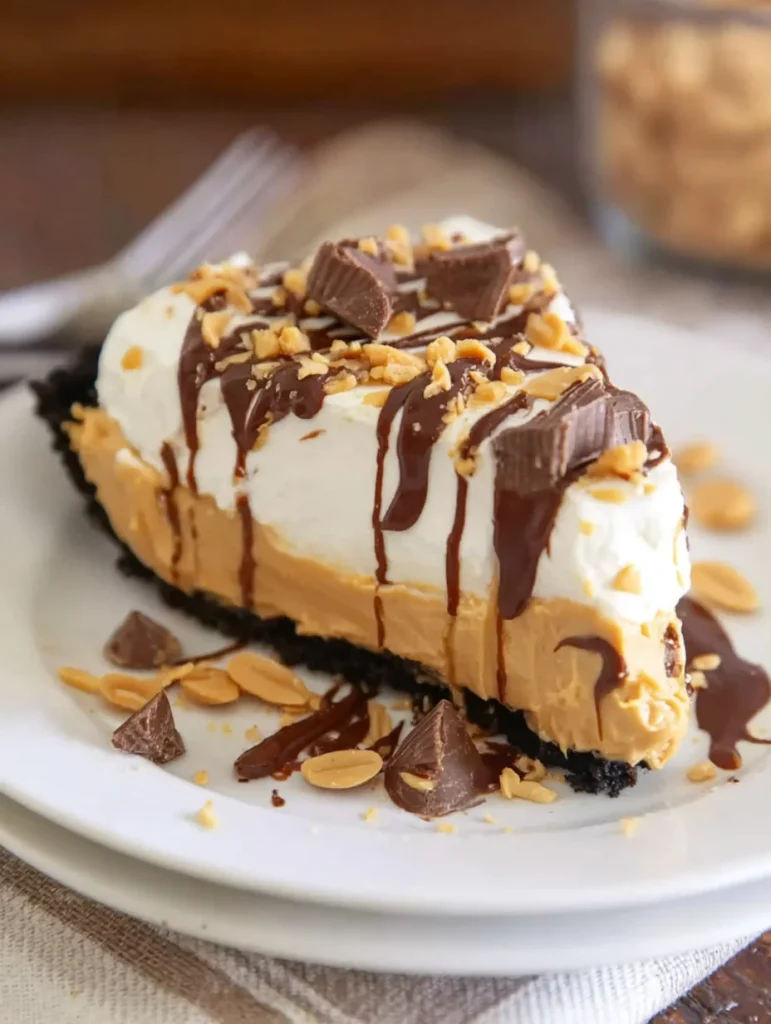 Peanut Butter Pie for Thanksgiving