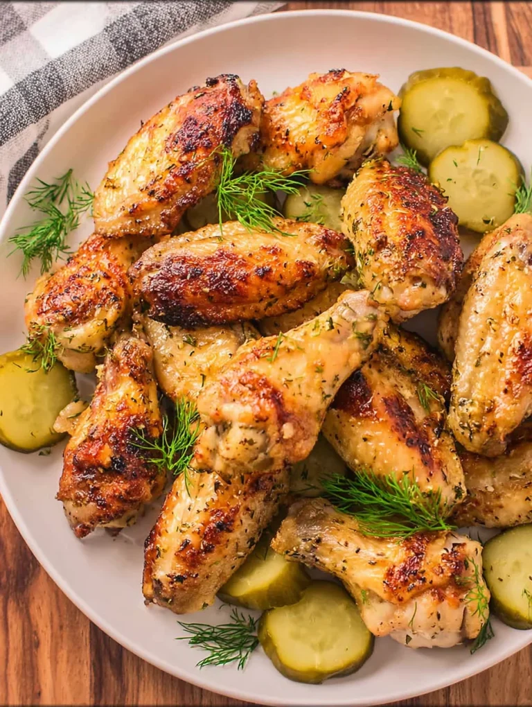 Pickle-brine chicken wings