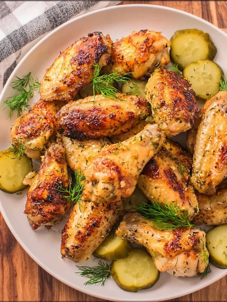 Pickle-brine chicken wings
