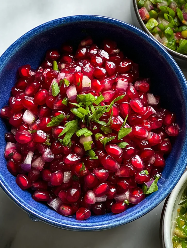 Pomegranate Salsa