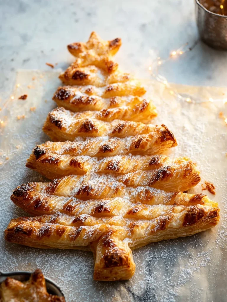 Puff Pastry Christmas Tree