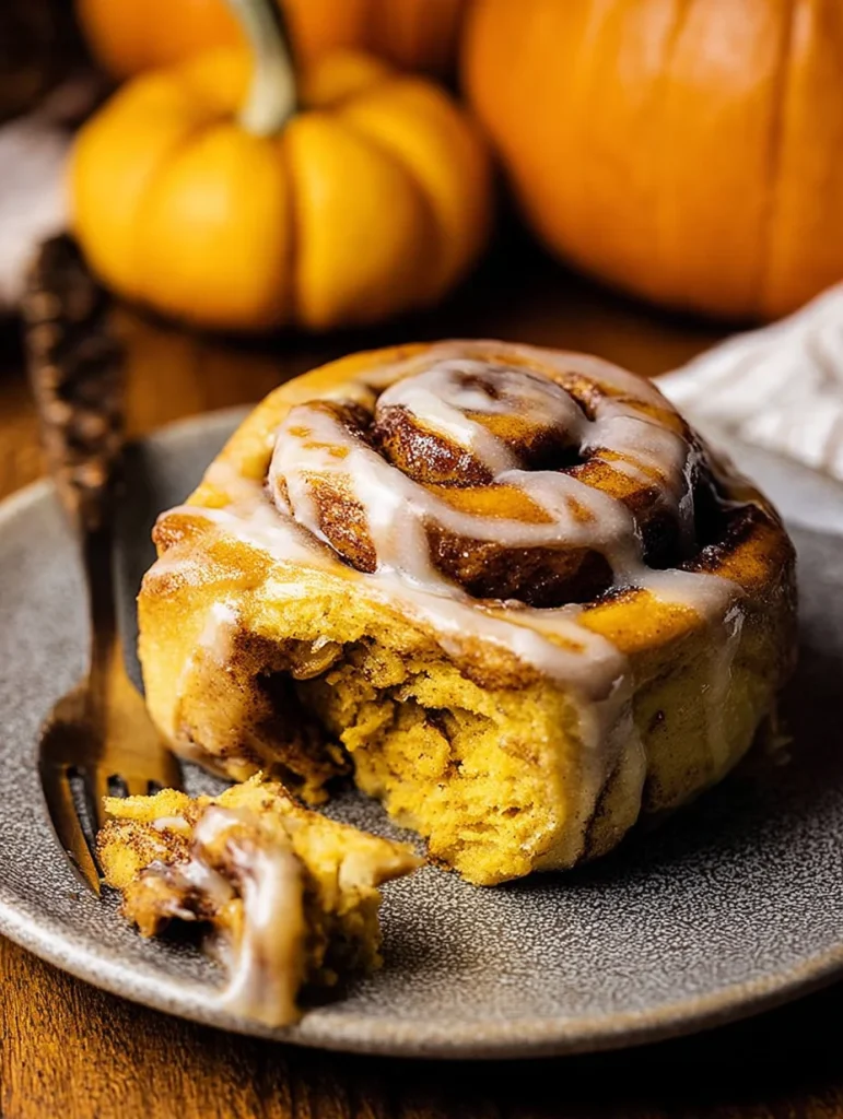 Pumpkin Cinnamon Rolls