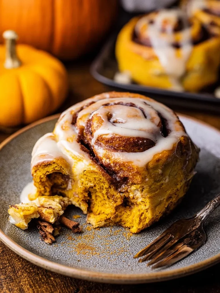 Pumpkin Cinnamon Rolls