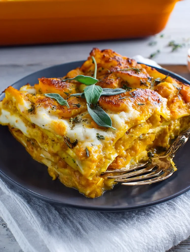 Pumpkin & Squash Lasagna