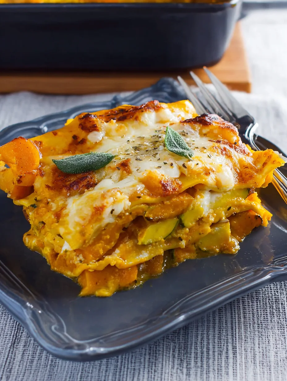 Pumpkin & Squash Lasagna