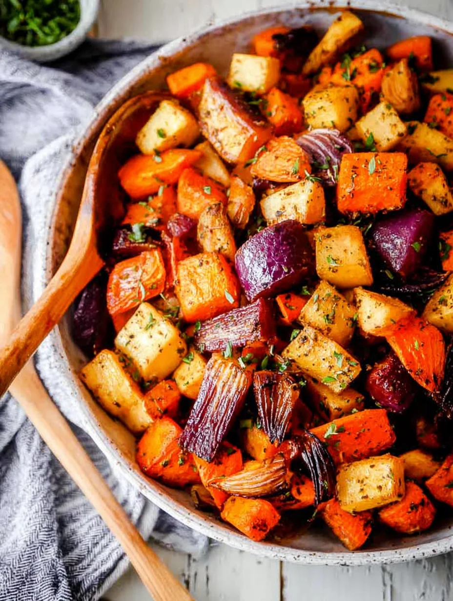 Roasted Root Vegetables Recipe