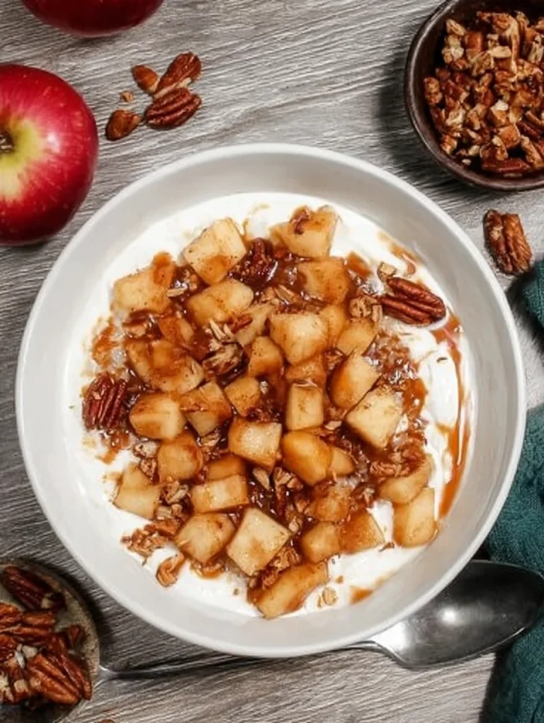Spiced Apple Yogurt Bowls