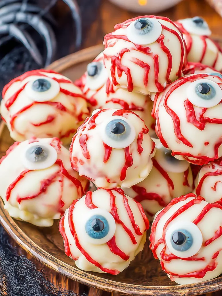 Spooky Eyeball Truffles