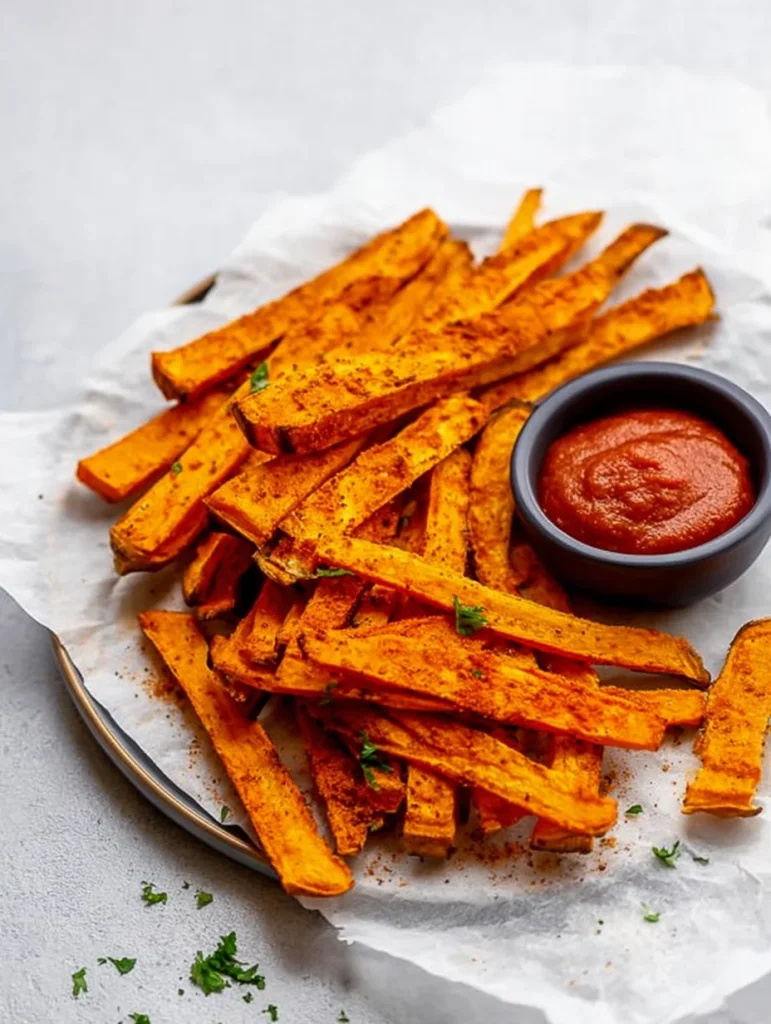 Sweet Potato Chips with Spice Blend