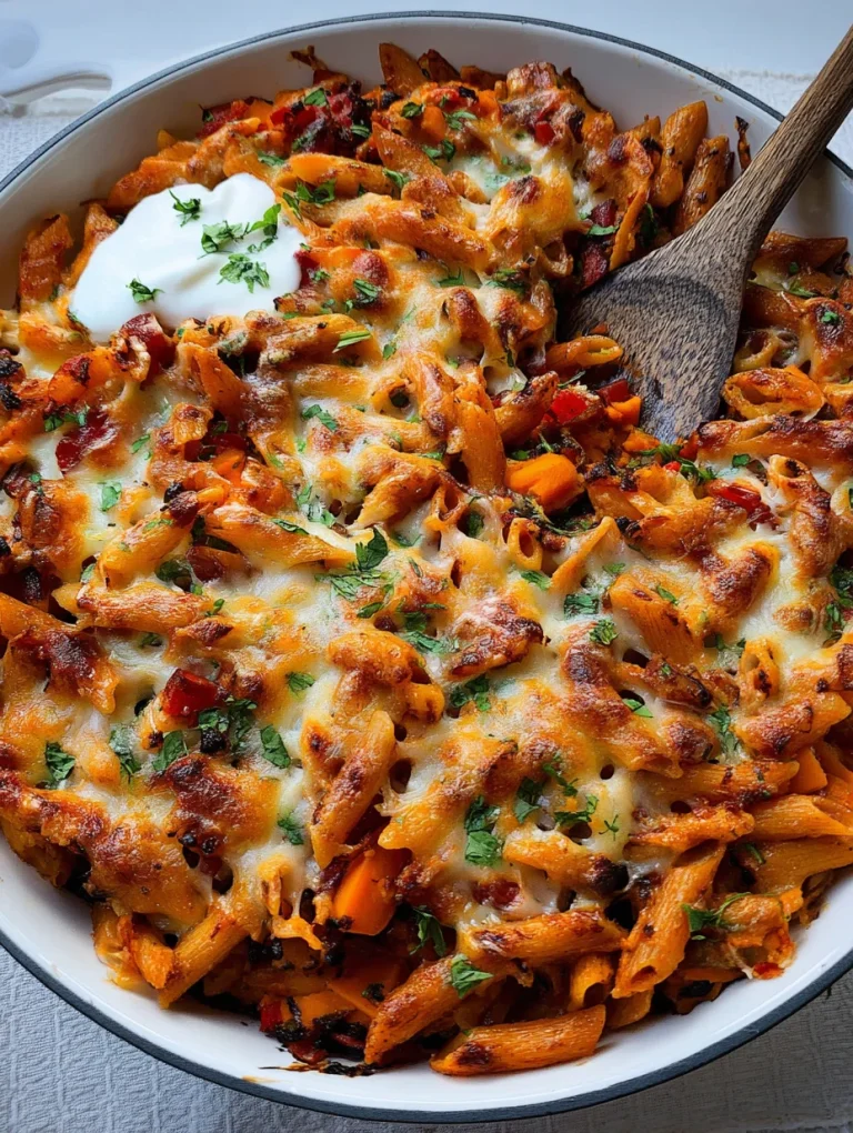 Sweet Potato Pasta Gratin