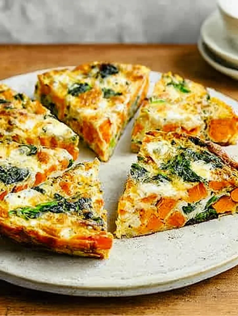 Sweet Potato and Spinach Frittata