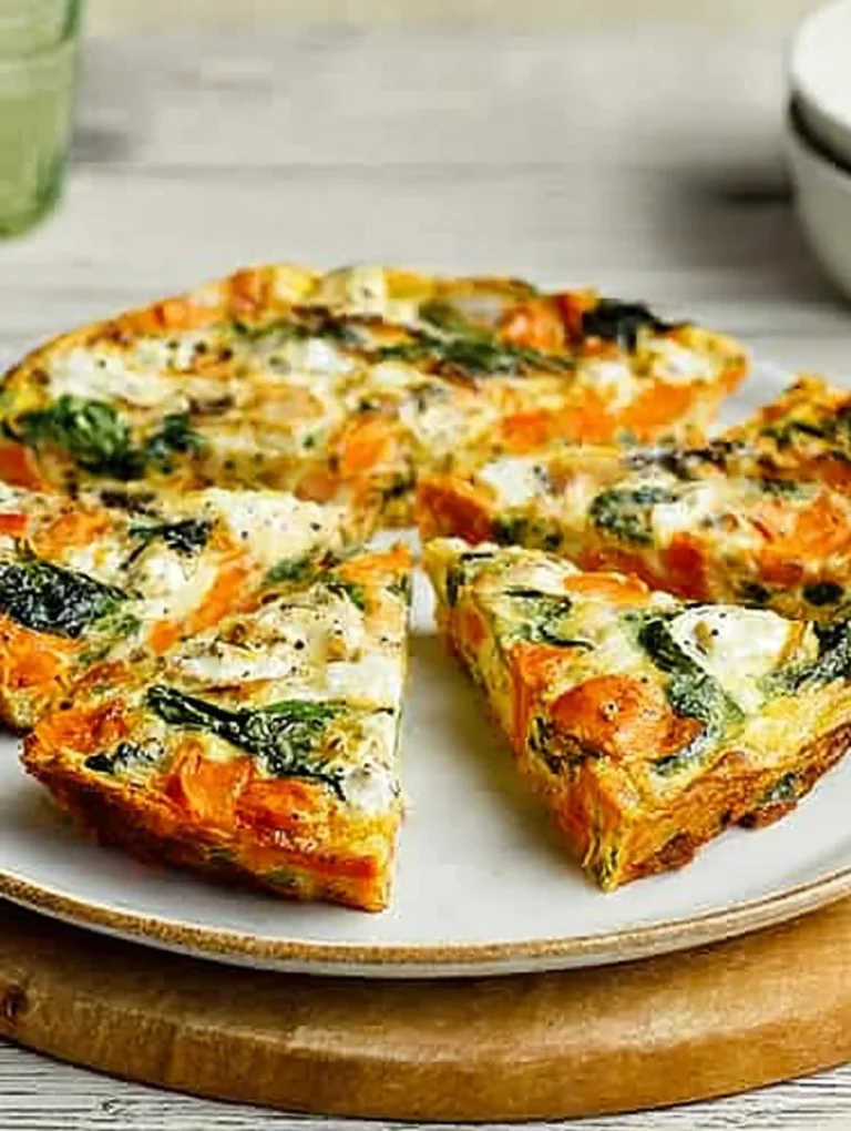 Sweet Potato and Spinach Frittata