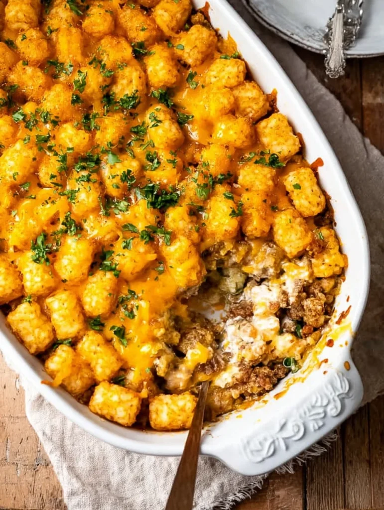 Tater Tot Hotdish
