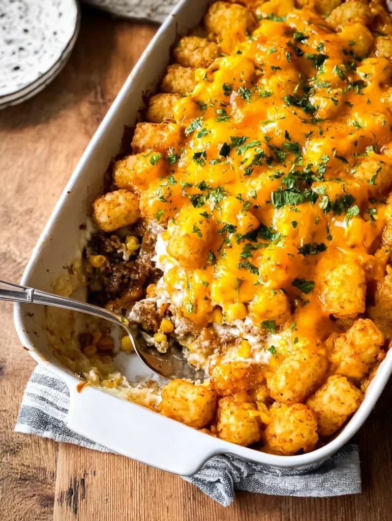 Tater Tot Hotdish