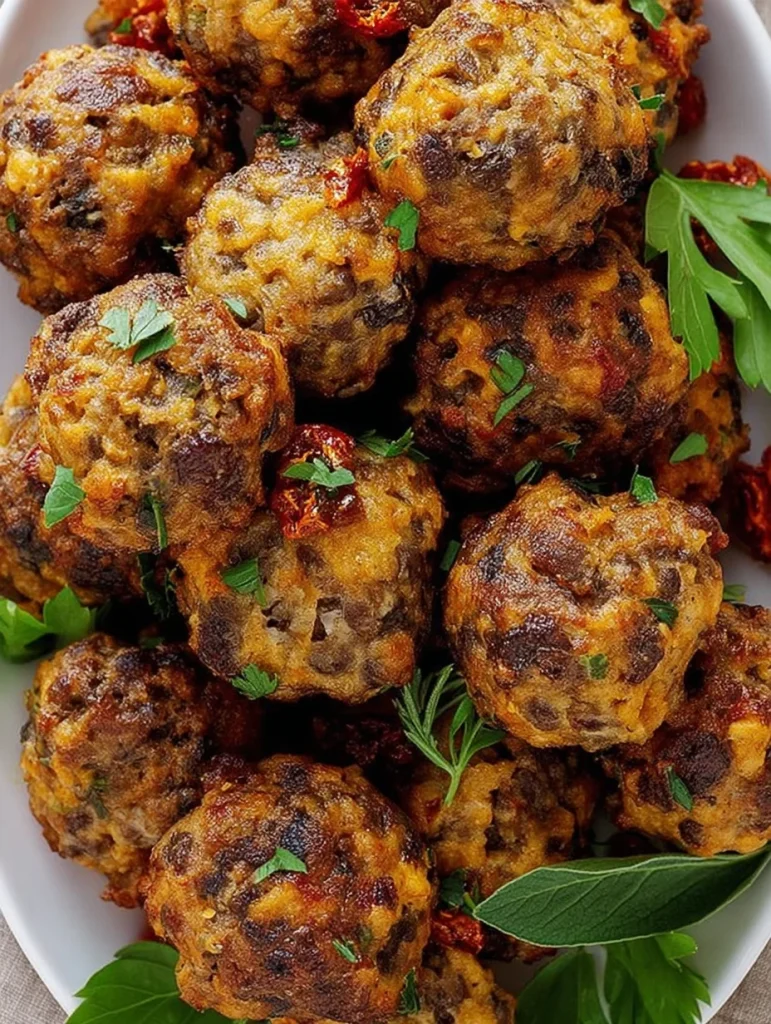 Thanksgiving Stuffing Balls