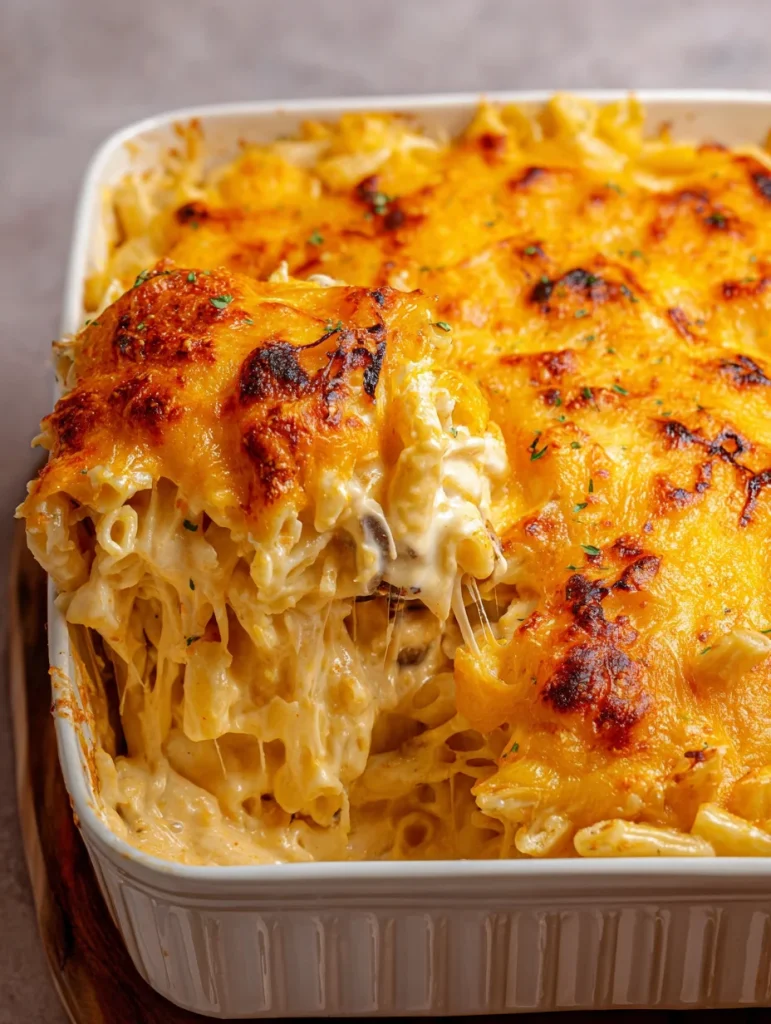 The Gooiest Baked Mac & Cheese