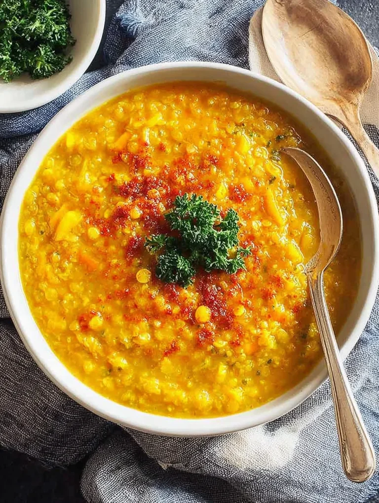 Turmeric-Lentil Soup