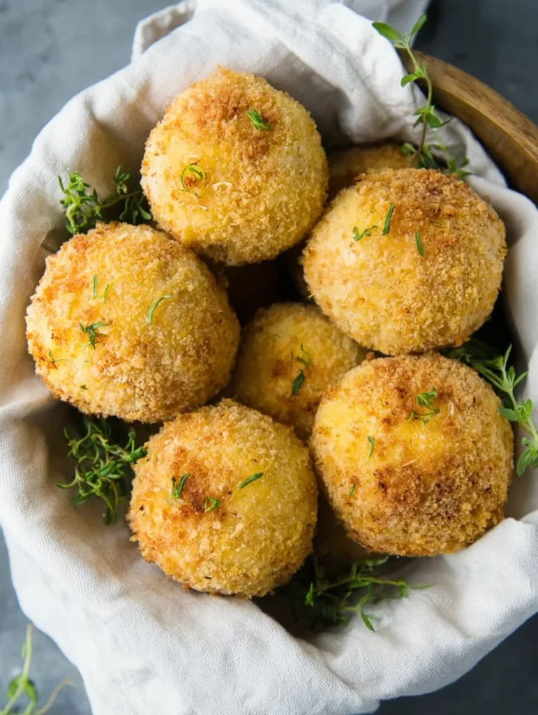 baked arancini