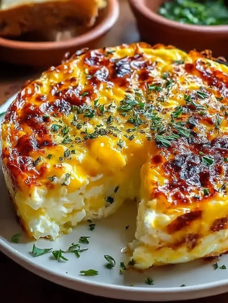 baked cottage cheese eggs